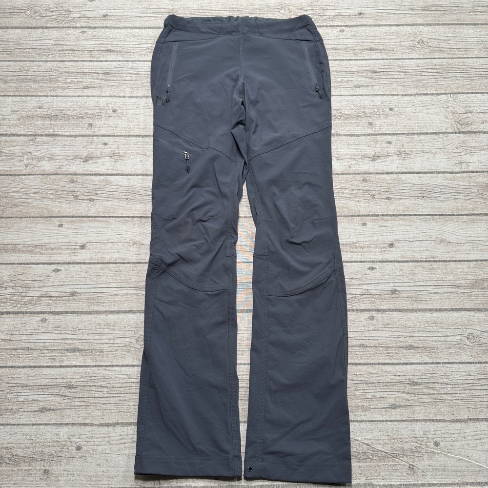 MEC Pants Women's 4 Dark Gray Athletic Softshell Trekking Hiking Stretch Outdoor